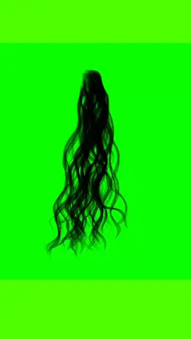 Hair Blowing Slow To Fast Animation Green Screen HD Footage. #hair #animation #greenscreen #chromakey #tiktok #vfx 