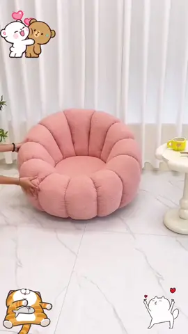 Pumpkin sofa #sofachair #sofa #sofaaestetic #furniture #household #householditems #aesthetics 