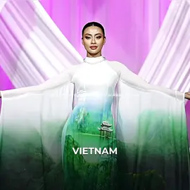 TEAM ĐÔNG NAM Á TRONG MÀN TRÌNH DIỄN ÁO DÀI TỐI NAY 😍❤️ #butterflyqueen_vietnam #misscosmo2024 