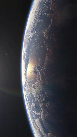 Sunrise in 120 FPS #space #earth 