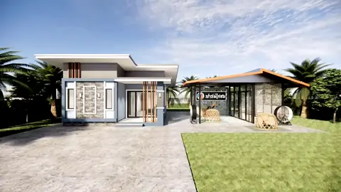 🙏 เห็นขอมาเยอะ แบบบ้านพร้อมฟาร์มไก่ชนขนาดเล็กๆ 🐓 #พอเป็นแนวทาง ครับผม #ฟาร์มไก่ชน #ไก่ชน #บ้านในฝัน #ร้านในฝัน #บ้านต่างจังหวัดของฉัน #ผู้บ่าวก่อสร้าง 