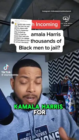 Replying to @jordan01owe  when you stop just believing what you're told and do the research yourself it looks very different. she sent only 45 people to jail on those charges and not all#kamalaharris2024 #politics #kamalaharris  black. 
