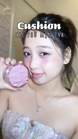 Mê cái vỏ xỉuuu cầm đem theo ra đường ai cũng xin inf thích nhắmm 😚 #cushionhong #lucenbase 