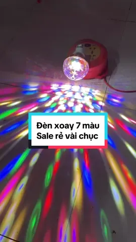 Đèn Cầu Xoay 7 Màu Tiktok Sale Rẻ có vài chục #xuhuong #denled #dienmayquanghoa37 
