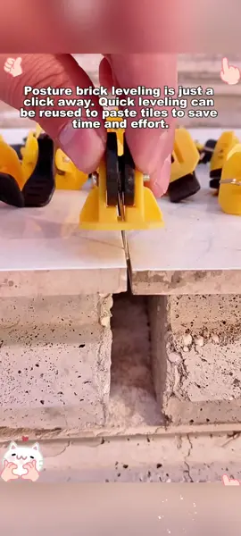 Tile Leveling System Tools Kit, Tile Leveler Adjuster Tool, Work Equipment for Men, Construction Tools, Reusable Tile Leveler, Ceramic Tile Horizontal Positioning Durable Tile Tools, Professional Masonry & Tiling Tools