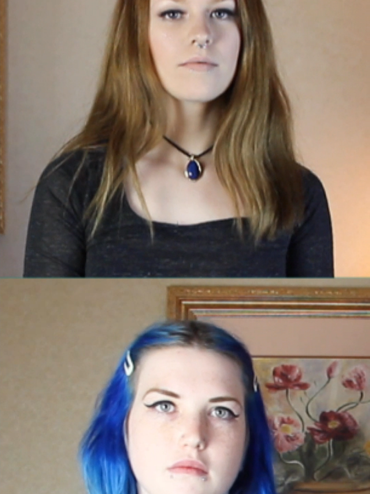 They are both hypnotized to instantly freeze in place when I say the trigger word FREEZE #hypnosis #hypnotized #hypnotism #hypnotizedgirl #stagehypnosis #stagehypnotist #mesmerism #thelastmesmerist #hypnotist