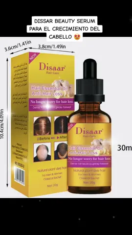 DISSAR BEAUTY SERUM PARA EL CRECIMIENTO DEL CABELLO 🤩 Aceite esencial de jengibre,  esencial para tratar la pérdida del cabello, calvicie y quebradizo  ✔Cabello más fuerte, más grueso y completo ✔Fomenta el crecimiento del cabello  ✔Activa los foliculos del cabello  ✔Evita la pérdida de cabello ✔Rico en ácidos grasos, minerales, vitaminas ✔Extractos de plantas naturales #ecuador🇪🇨 #santaelena #salinas #ganadora #losprimeros #emprendedor #soylamejor #ucl #serum #caidadecabello #calvicie #calvo #aceiteparacabello #sisusisu 