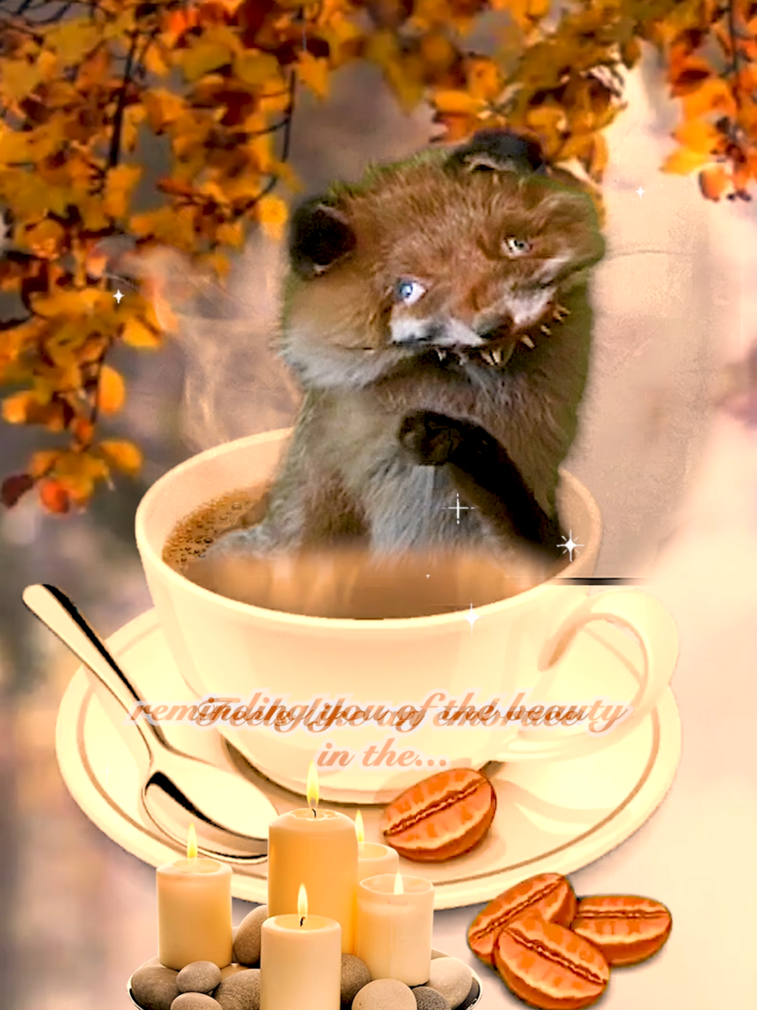 PART 2 . Changing of the Seasons Meditation  . #puppetry #vhs #autumnaesthetic #MEDITATION