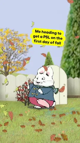 It's that time of year again 🤎☕🍂 Watch Max & Ruby for FREE on our Max & Ruby channel or On Demand. #PlutoTVca #StreamNowPayNever