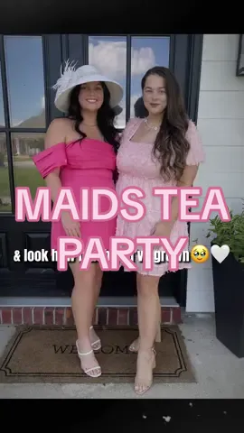 Kickoff to #HomecomingWeek with Maid’s Tea Party today 🫖🩷 Love our amazing girl so much! ✨ #TeaParty #CapCut 
