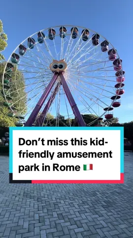 Luneur Park in Rome is the perfect place to give your kids a break from sightseeing and to give adults a break from the hustle and bustle of the city centre. This park is 100% kid-focused and filled with fun activities for the whole family.