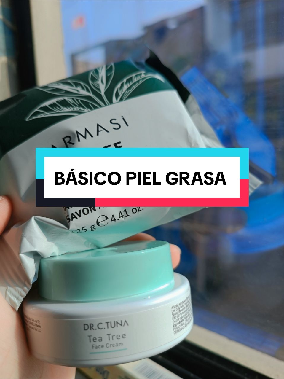 Tratamiento TEA TREE #pielgrasa #excesodesebo #skincare #rutinadeskincare #mirutinadiaria #acne #jabon #jabonpielgrasa #farmasi #farmasiofficial 