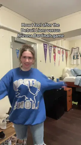 Its a good day to be a Detroit Lions fan not so much a Arizona Cardinals fan💔 thank you @Detroit Lions #detroitlions #arizonacardinals #nfl #football 