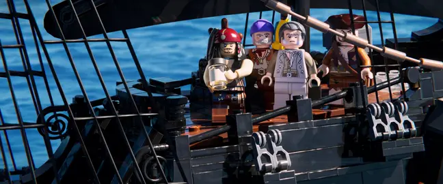 POTC: I got a jar of dirt in LEGO #piratesofthecaribbean #lego #blender #jacksparrow #davyjones 