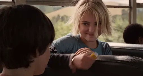 Bridge to Terabithia (2007) Leslie gives Jess a piece of gum