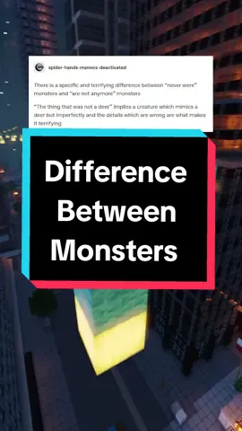 There is a specific and terrifying difference between *