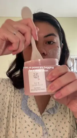 wangi claymask nya enak 👌😬😬😬 details beauty of joseon red bean pore mask #skincareroutine #claymask #kbeauty #koreanskincare #skincaretips #skincarerecommendations #skintok 