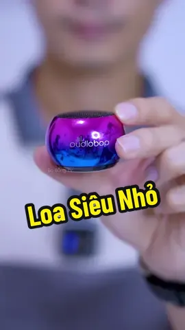 Loa bluetooth mini Oudiobop M3 thiết kế rất nhỏ nhưng âm thanh khá to #loabluetooth #loabluetoothmini #loa #babongtv 