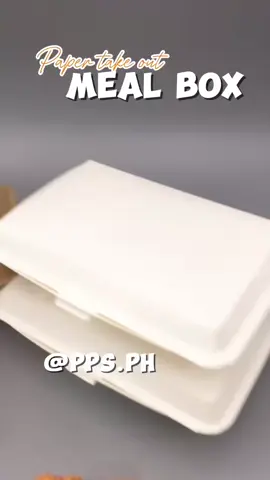 Paper Take out Meal box #bussiness #bussinesstips #bussinessonline #ppsph #checkoutnow #madeofpaper #highquality #meal #leakproof #takeoutbox #mealbox 