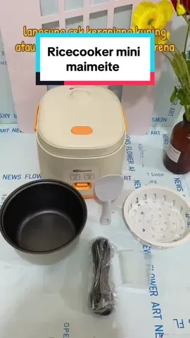 MAIMEITE Rice Cooker MTDFB-3-01 1L Magic Com Mini Portable Travel version student version Penanak Nasi 300Watt #dew #MAIMEITE #BeliLokal #ricecookermi #ricecookermaimeitericecooker #ricecookermaimeite