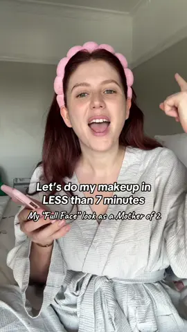 Toddlers are occupied? Let's get my makeup done... I only need 7 mins 🤷‍♀️ I have been a long term user of @MCoBeauty and I'm equally impressed with these new additions 💄✨ All the glam, without breaking the bank  #luxeforless #ad #MomsofTikTok #mumlife #momtok #grwm #makeuptutorial #makeuphacks