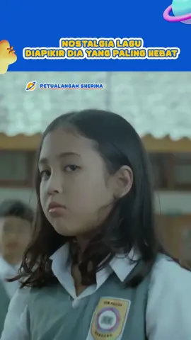 Dia pikir, Dia Yang paling hebat... Nostalgia lagu jaman dads and moms kecil nih wkwk #NontonTerusss #IndiHomeTV #IndiHome #SemuaAdaCerita #Funplanet #MAXStream #FunPlanetOlalala #BermainDanBergembira #PetualanganSherina #Sherina 