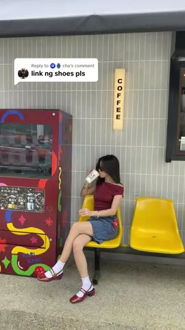 Replying to @🧿🪬 cha 🍓🍒🔴 #maryjanes #redshoes #fitcheck #makati #denimshorts #jorts #shorts 