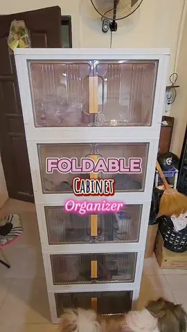 Foldable Cabinet Organizer #foldablecabinet #cabinet #foldableorganizer #storagecabinet 
