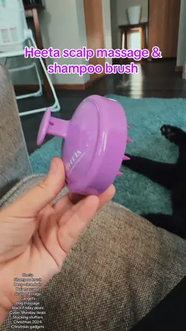 Heeta hair scalp massage & shampoo brush #scalpmassage #functionalgadgets #heeta #headmassage #shampoobrush 
