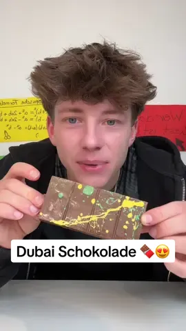 Ich habe die Originale Dubai Schokolade! 😍🍫 #dubaichocolate #schoko #testen #schokolade 