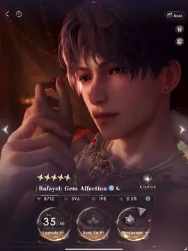 Rafayel: Gem Affection 🪭🍇 - I’m glad you came home to me on my second try all thanks to the devs for the extra wishes, which he was able to pull through 🙏🏻 Thank you lord 🥹🥹 . . #loveanddeepspace #rafayelloveanddeepspace #loveanddeepspacerafayel #GemAffection #WanderInWonder #fypシ #mayaromeorafayel