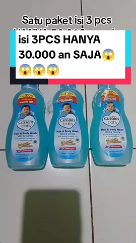 ISI 3PCS hanya 30.000an saja Cussons Hair and Body Wash 200ml nya yukk cocok banget buat si buah hati kecilnyaa bunn bisa cek keranjang kuningnya sekarangg!!!!!!!#fouryoupage #fyp #yura #fypシ゚ #cussonsbaby #cussons #BABYSET #fypシ゚vira #grosir 