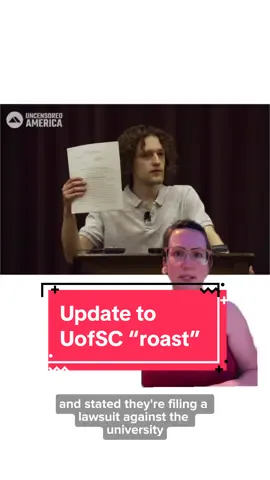 Update to the controversial event held at the U of SC last week. 