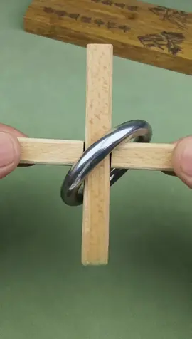 This is a mind-bending circular ring puzzle#puzzle #iq #iqtest 