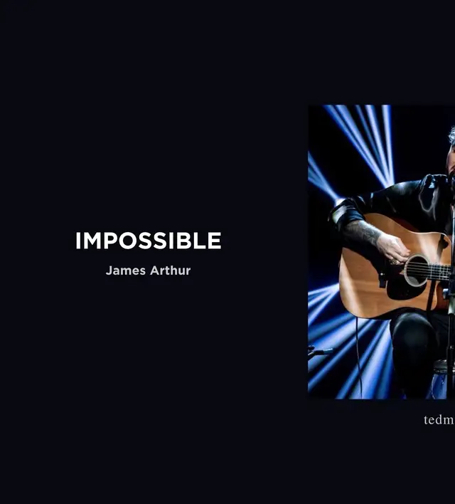 You have won, you can go ahead, tell them #jamesarthur #impossible #lyrics #music#musryou #tedmusicc  