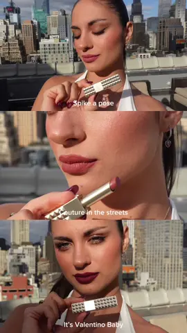 Spike Valentino @Valentino.Beauty @sephora new matte lipsticks 💋💋 #giftedbyvalentinobeauty #spikevalentino #spikeupyourlife #beauty #lipstick 