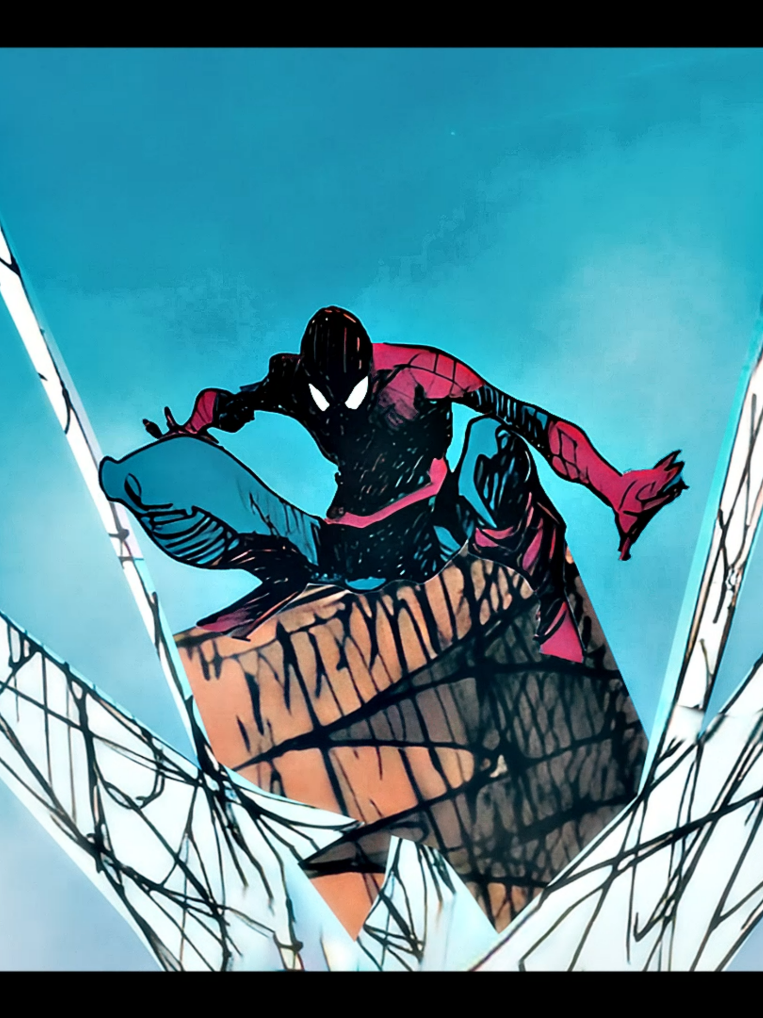 Spider man (just a normal day) #fyp #spiderman #comics #animation #antikxge