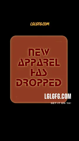 #Lglgfg #lastestdrop #newapparel 