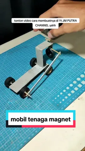 diy mobil bertenaga magnet #DIY #eksperimenunik 