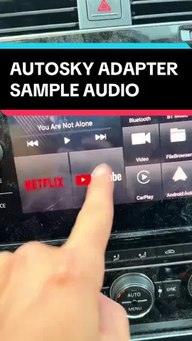 Replying to @Fred CJ I dont hear any lag with the autosky adapter. The audio quality is surprisingly good #autosky  #autoskyadapter #carplayadapter #cartok #carscreen #caraccessories 