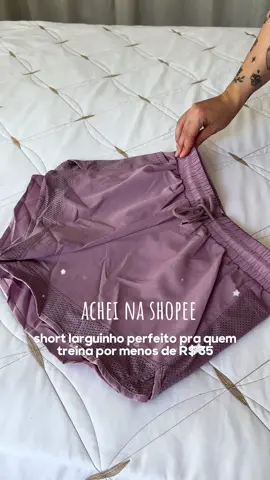 Achei na shopee o melhor short pra quem treina 🤩 link na bio 💖 #achadosshopee #achadinhosdashopee #comprinhasshopee #roupasdeacademia 
