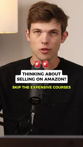 ❌ Stop wasting cash on overpriced Amazon courses!  Why spend money on expensive courses when you could be using it to buy your first inventory? 🤔 #amazonfba #sellonamazon #inventoryamazon #amazonseller