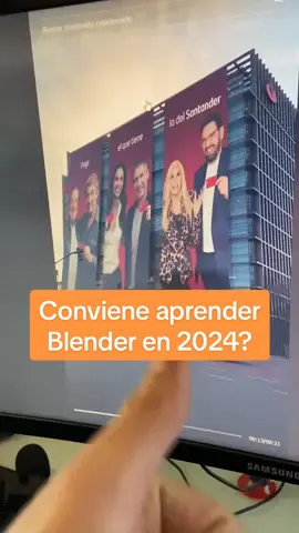 Respuesta a @matytandil80 Conviene aprender Blender en 2024? #blender #aftereffects #motiongraphics #vfx 