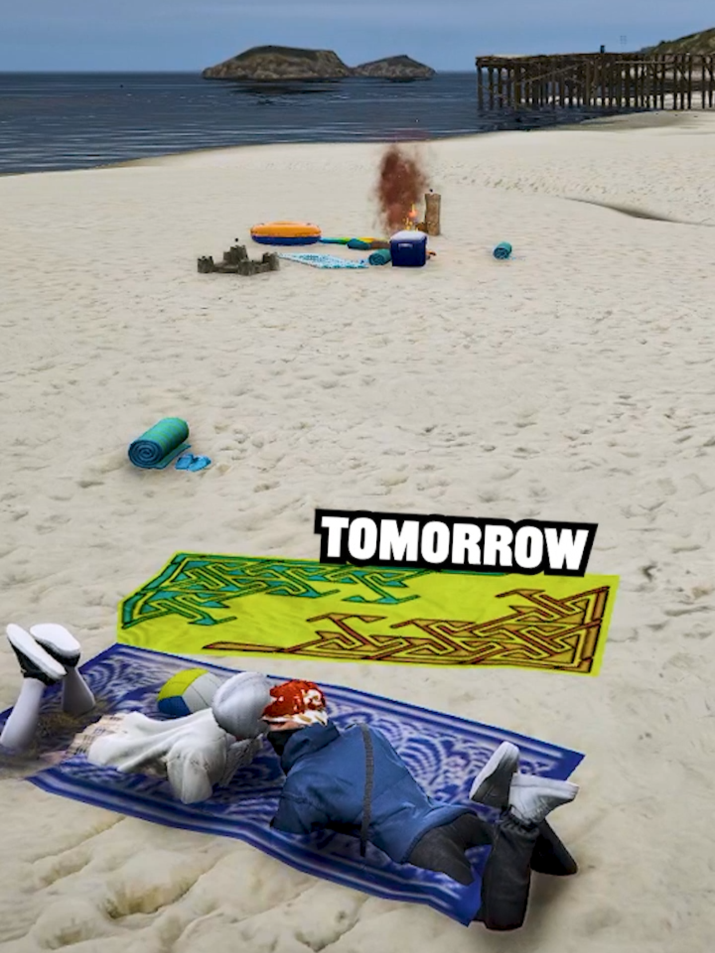 Just 2 gang members trying to relax 🏖️(Arnie on Twitch) #arnie #nopixel #nopixelclips #gtarp #gtaroleplay #gta5