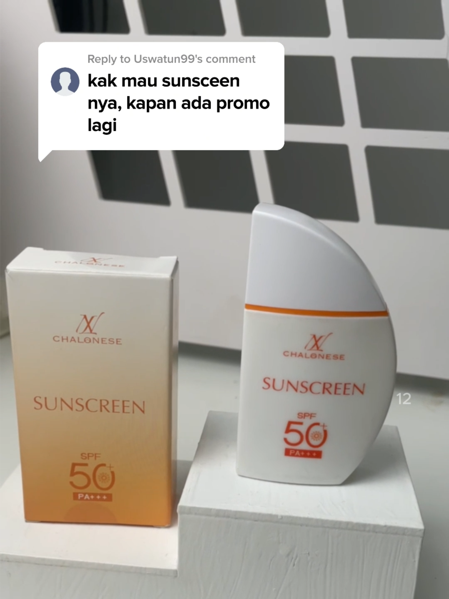 Yuk dapatkan segera sunscreen ini dengan harga spesial😍😍 #WIBGAJIAN #skincareforeveryone #sunprotection #payday #spf50pa➕➕➕ #viralvideos