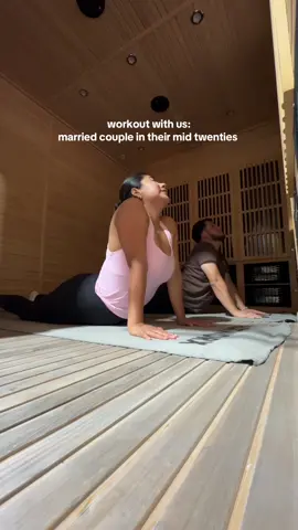 Going to hotworx is quite literally our fav type of workout!!! We did an ISO workout in a Sauna with a temp of 130 for 40 minutes 🥵@Hotworx Anaheim Hills @HOTWORX #hotworx #saunaworkout #workoutwithme #workoutwithus #minivlog #marriedvlog hotworx workout, sauna workout  