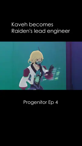 Kaveh makes an appearance as Lead Engineer in the fourth episode of PROGENITOR #GenshinImpact #animation #gooengine #blender #kaveh