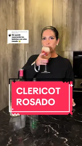 Respuesta a @Blanca Port lunes pero ya hay receta de vino rosado!! Espero les encante 😝😝. #averninia #laudice #undatomas #vino #vinorosado #pinkwine #winelove #bebidastiktok #bar #mexico🇲🇽 