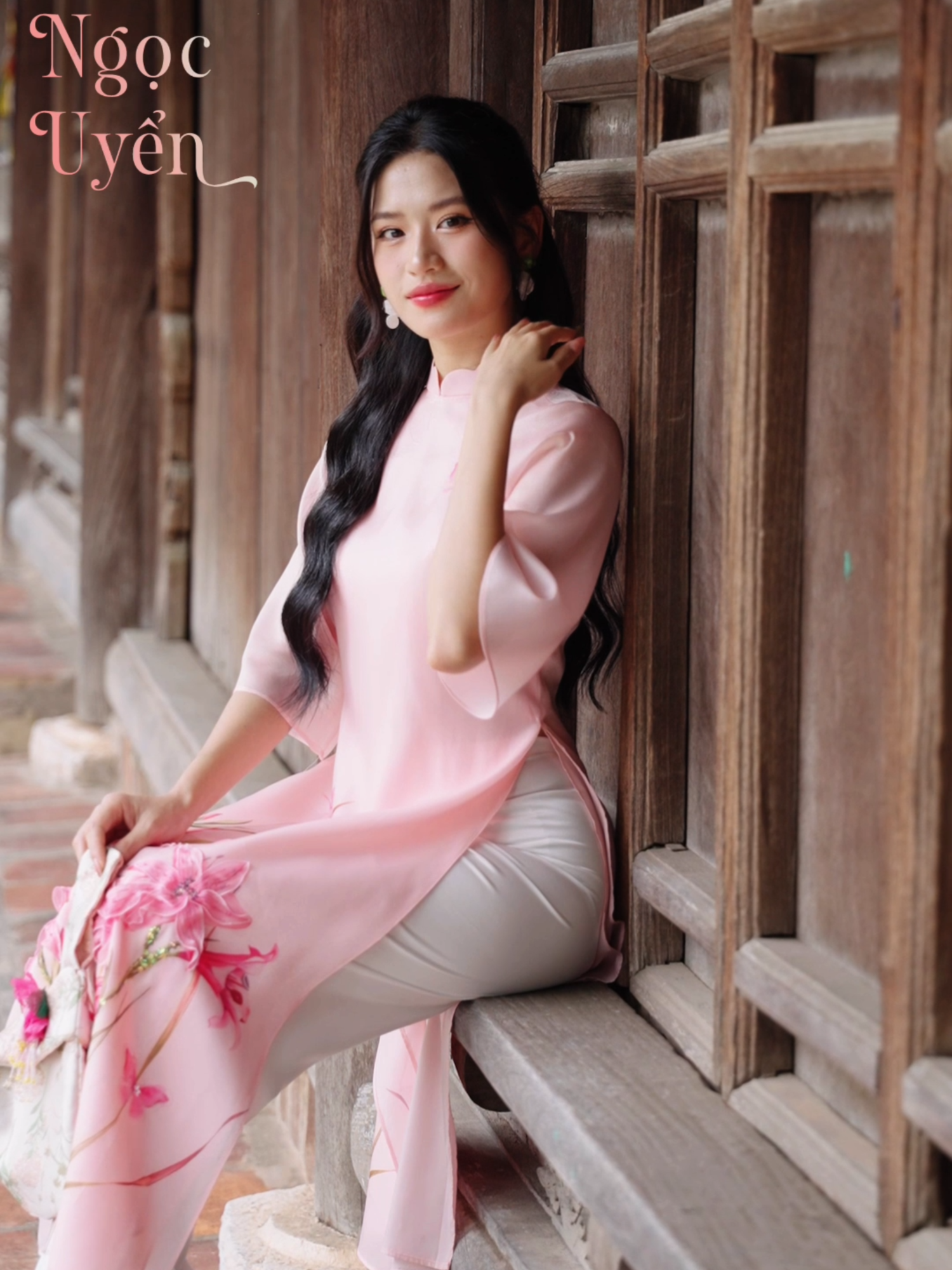 Mẫu áo dài Ngọc Uyển-BST Econice 2024 #aodai #aodaivietnam #aodaicachtan #econice