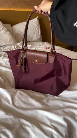 Longchamp Burgundy#longchampbag #longchamp #longchamplepliage 